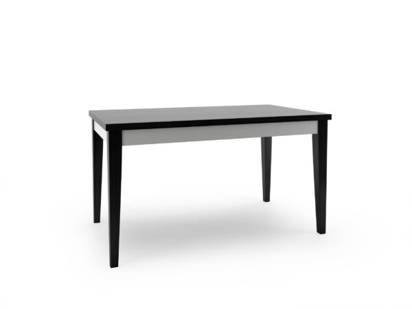 STÓŁ nowoczesny ROZKŁADANY 170-210 cm CZARNO-BIAŁY STÓŁ nowoczesny ROZKŁADANY 170-210 cm CZARNO-BIAŁY