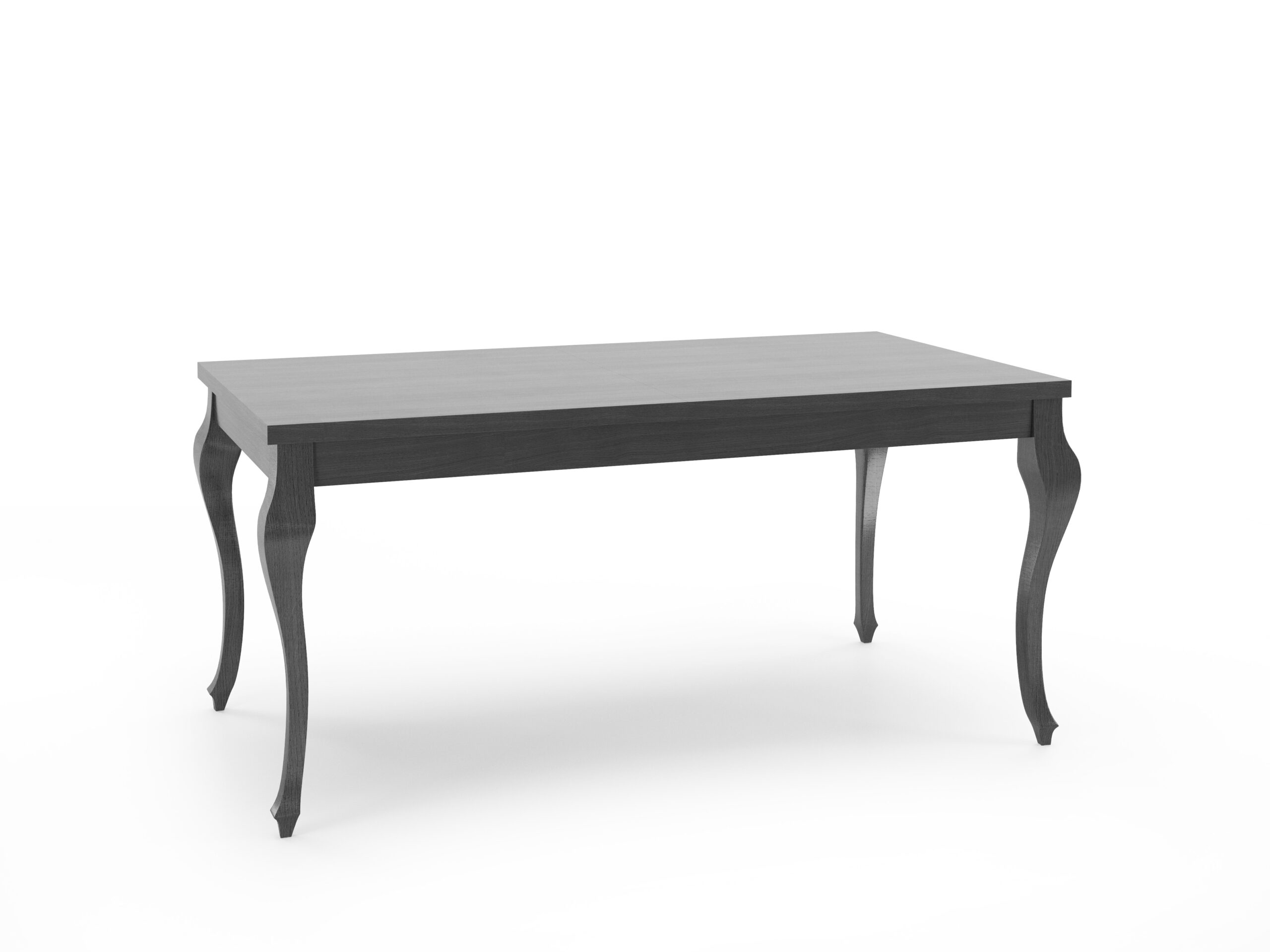 STÓŁ ROZKŁADANY czarny 140-180 cm salon jadalnia