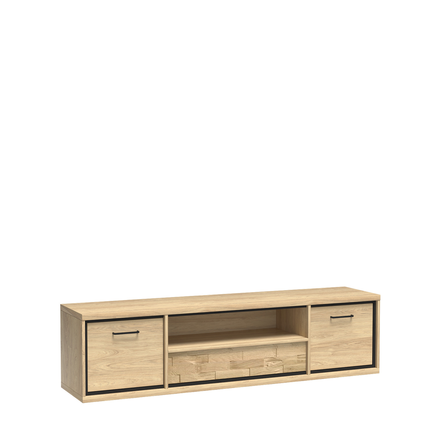 STOLIK RTV szafka M-13 MEDIOLAN + dekor dębowy