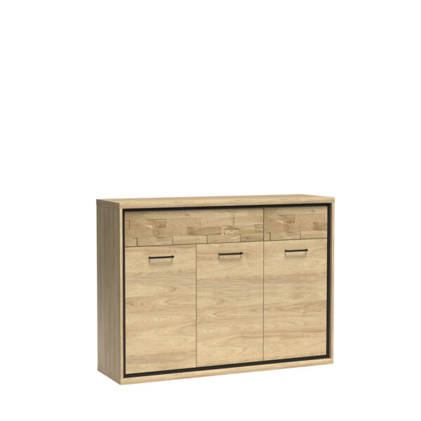 KOMODA 3D2S MEDIOLAN M-7 + dekor dębowy
