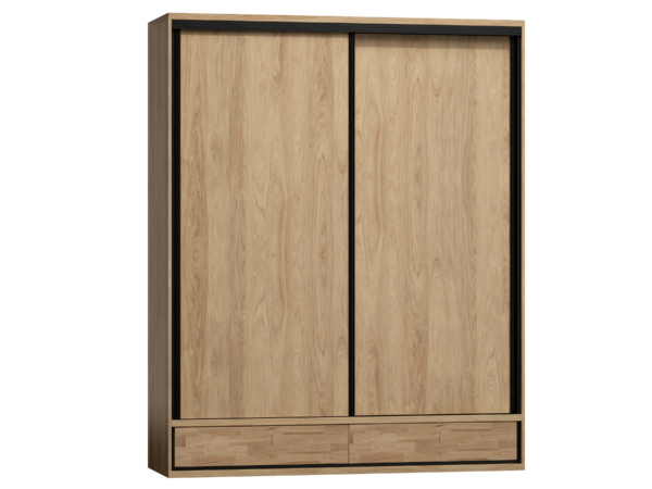 SZAFA przesuwna sypialnia garderoba M-19 + dekor