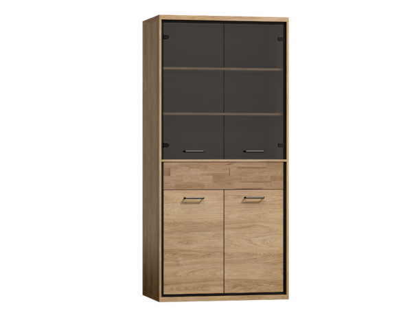 WITRYNA M-3 szeroka system Mediolan + dekor dębowy