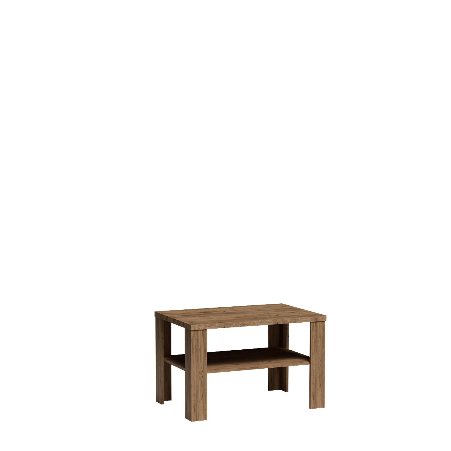 ŁAWA STOLIK z półką A-14 ANTICA DĄB KRAFT ZŁOTY