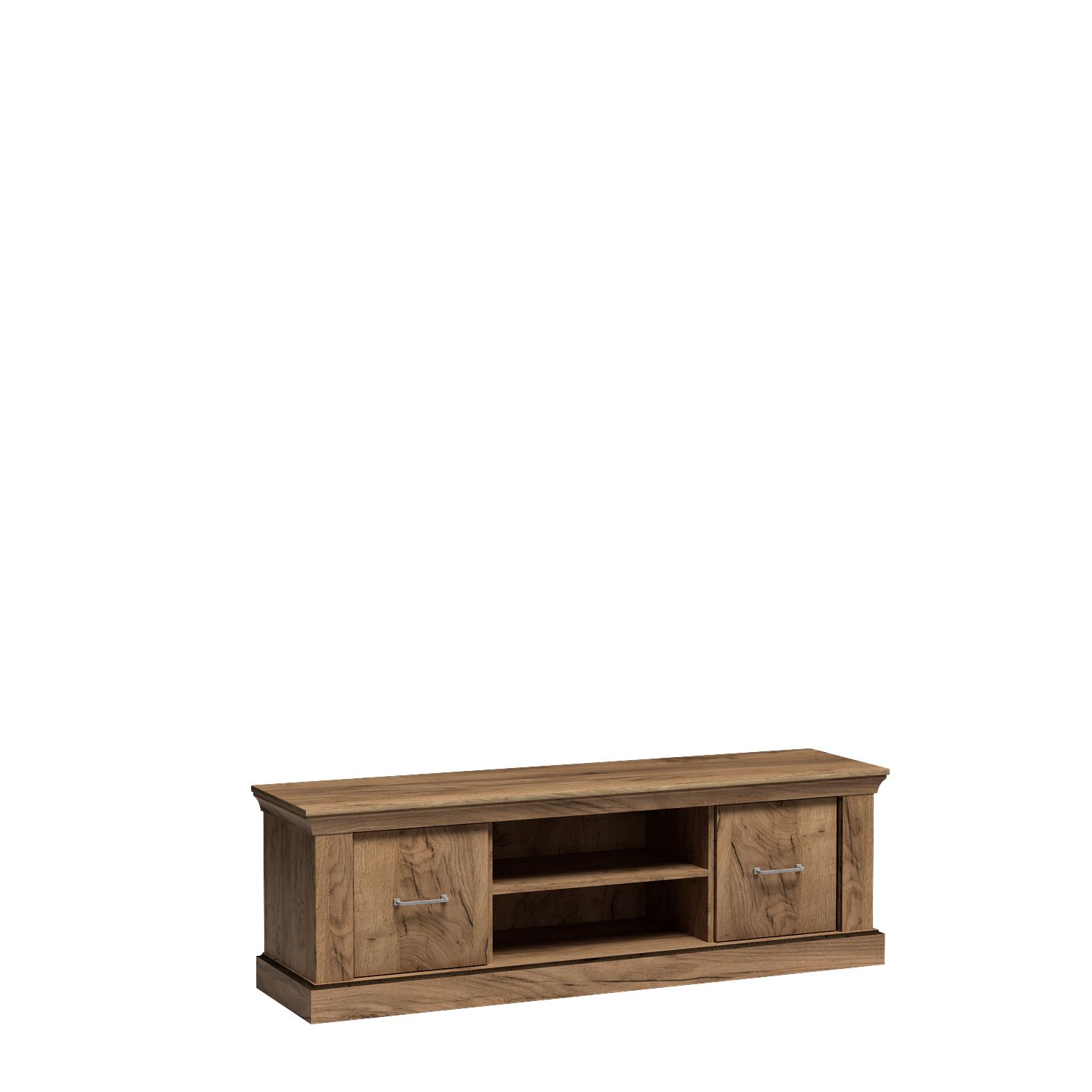 SZAFKA RTV stolik duży A-15 ANTICA DĄB KRAFT ZŁOTY