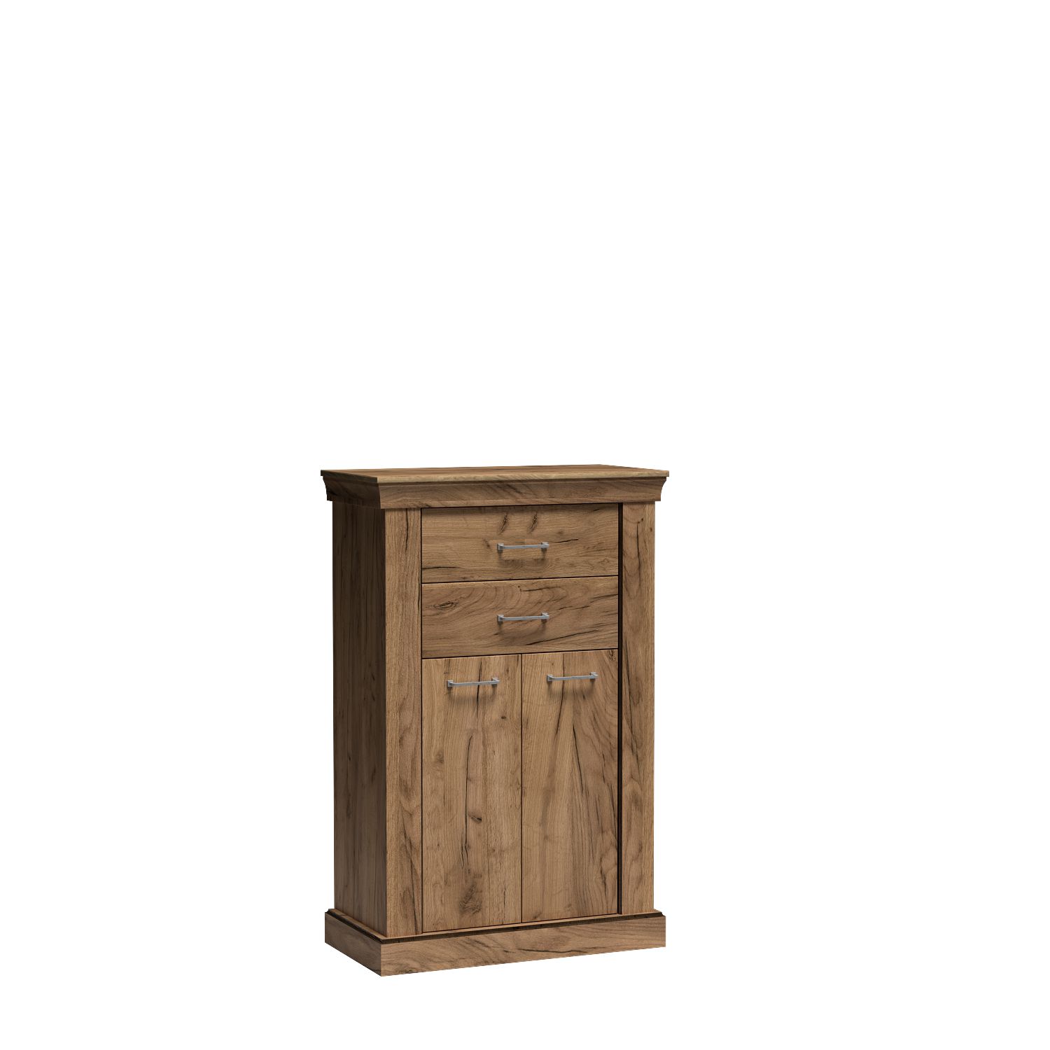 KOMODA stylowa z szufladami A-3 ANTICA DĄB KRAFT ZŁOTY