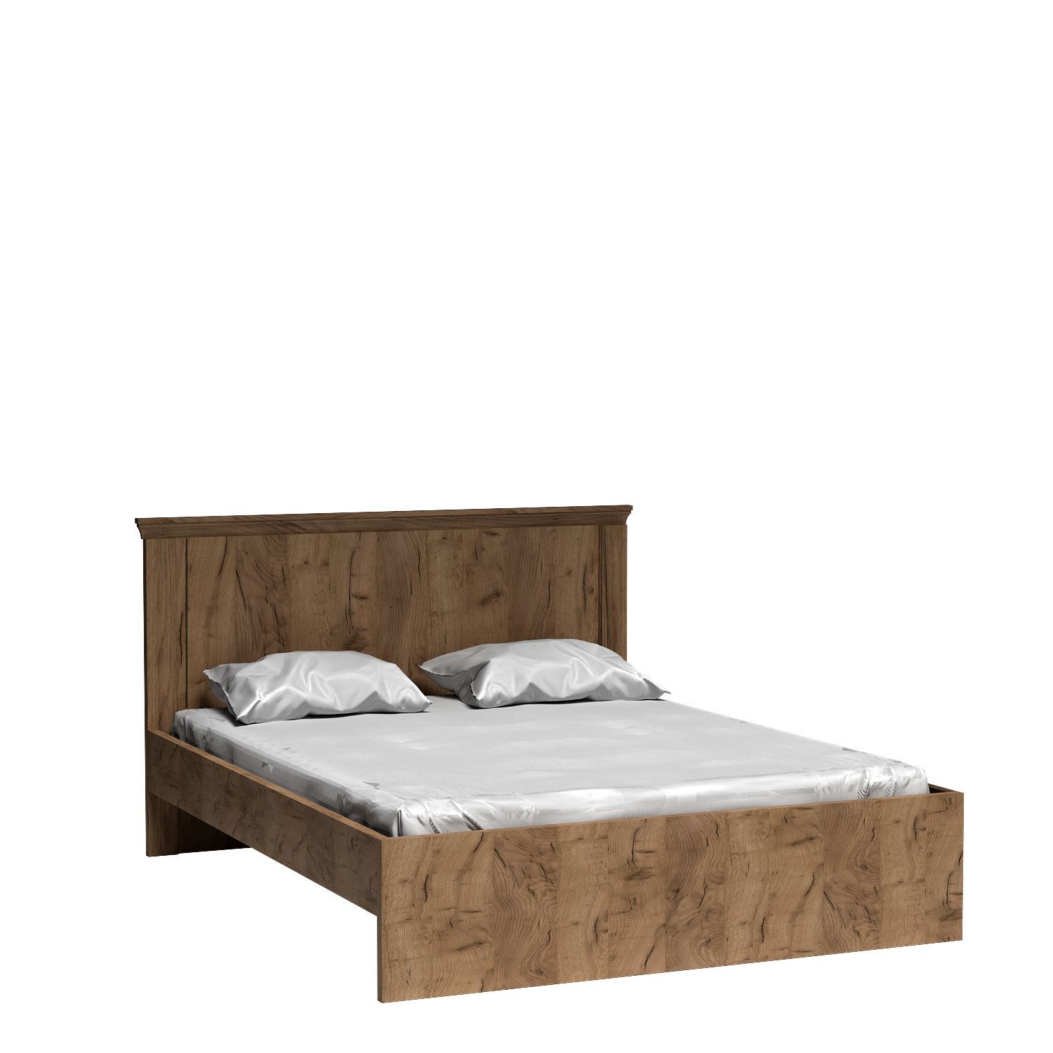 Łóżko + stelaż ANTICA A-5 DĄB KRAFT ZŁOTY