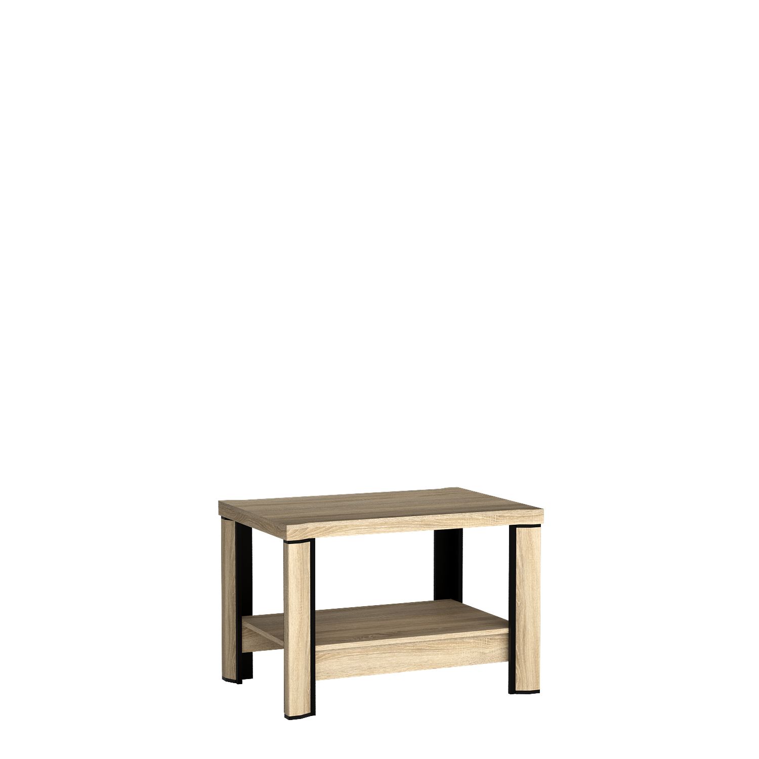 Ława stolik półka dąb sonoma DALLAS D-14