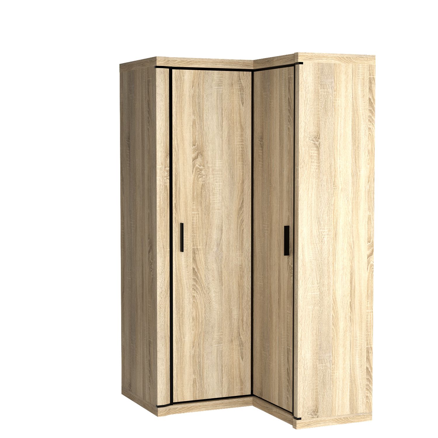 SZAFA NAROŻNA duża typ L DALLAS D-21 dąb sonoma