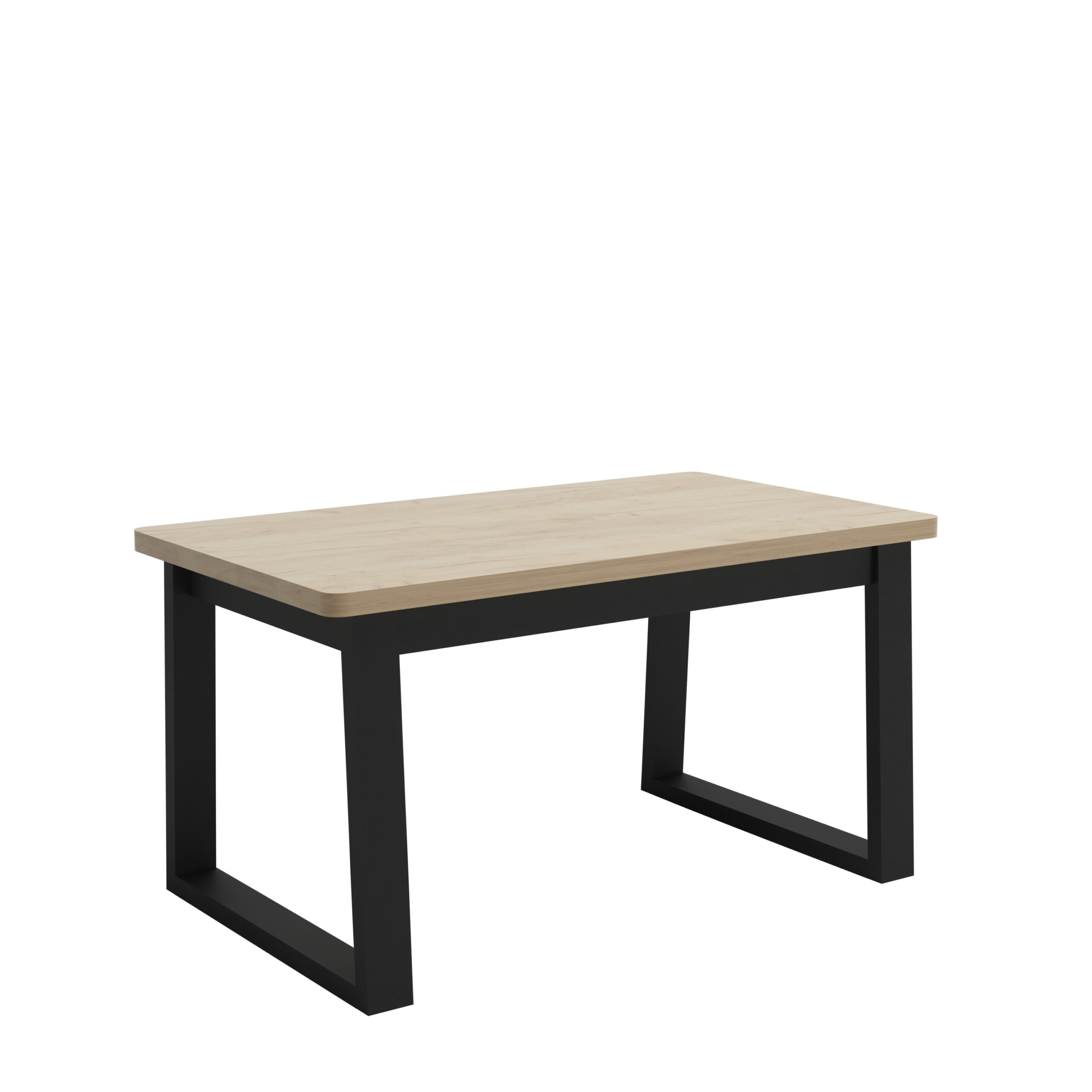 STÓŁ LOFT ROZKŁADANY 140-180 x 80 cm dąb złoty
