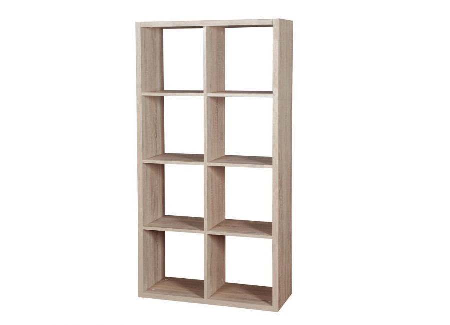 Regał 4 poziomy dąb sonoma