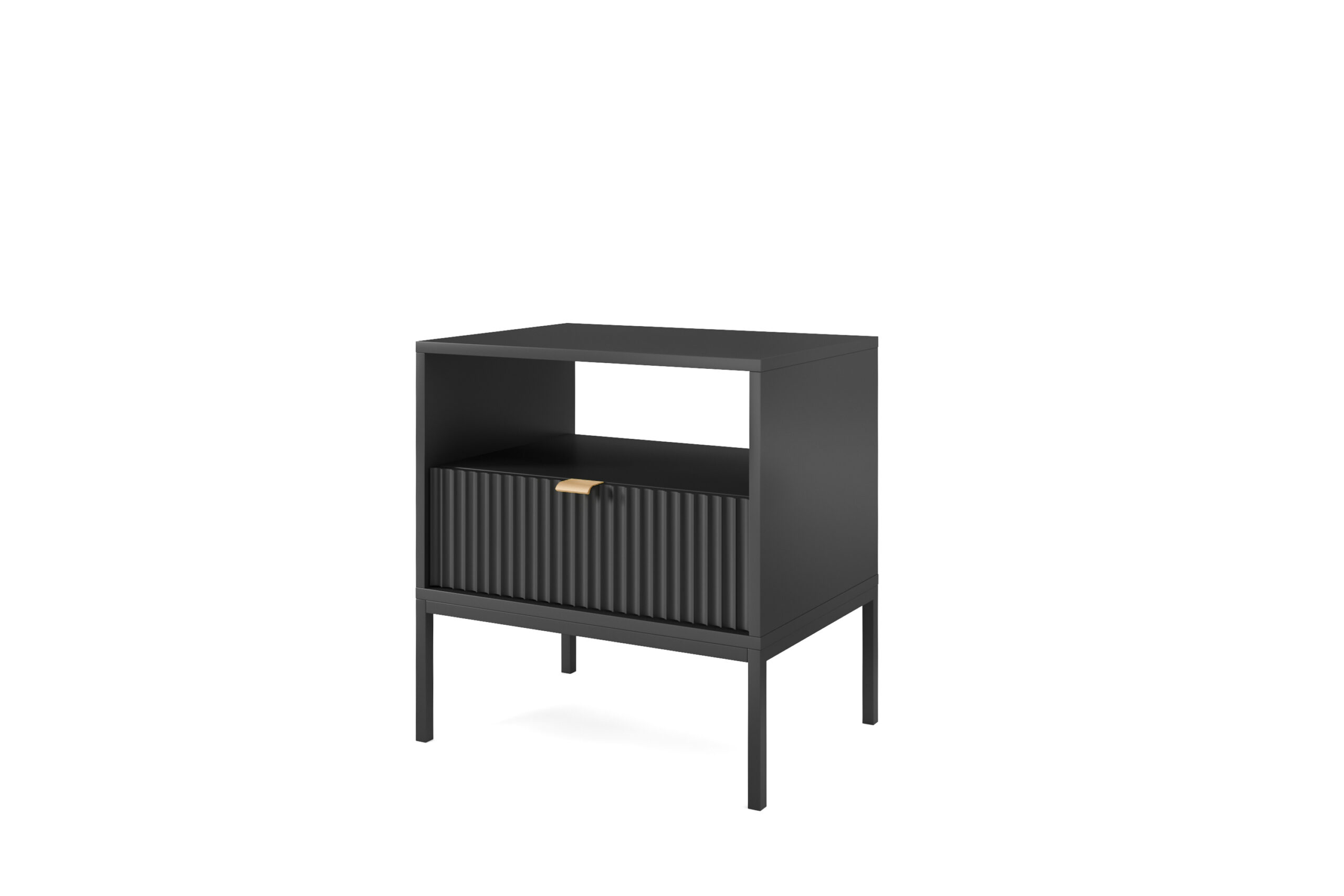 TOALETKA 104 cm NOVA BLACK CZARNY