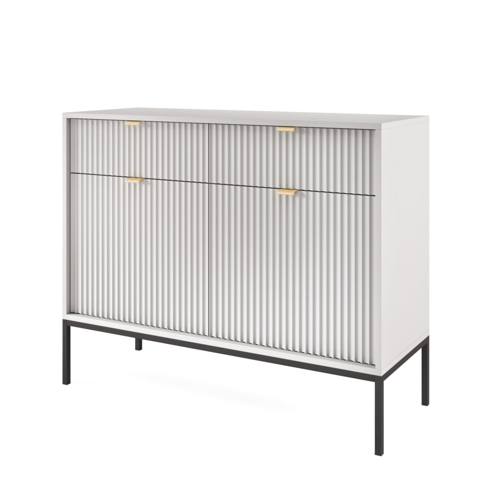 TOALETKA 104 cm szara NOVA GREY