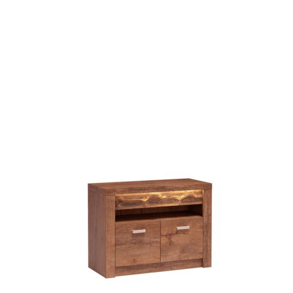 PÓŁKA wisząca 120 cm INDIANAPOLIS I-11 JESION JASNY