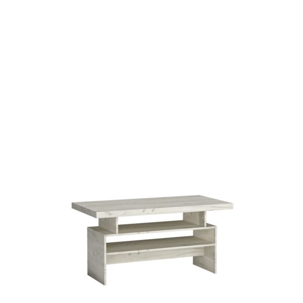 Mała SZAFKA RTV STOLIK TV 96 cm INDIANAPOLIS I-10 KRAFT BIAŁY