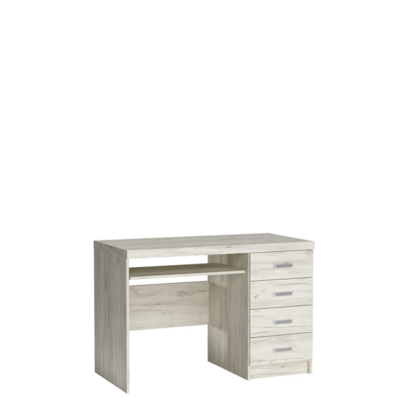 Mała SZAFKA RTV STOLIK TV 96 cm INDIANAPOLIS I-10 KRAFT BIAŁY