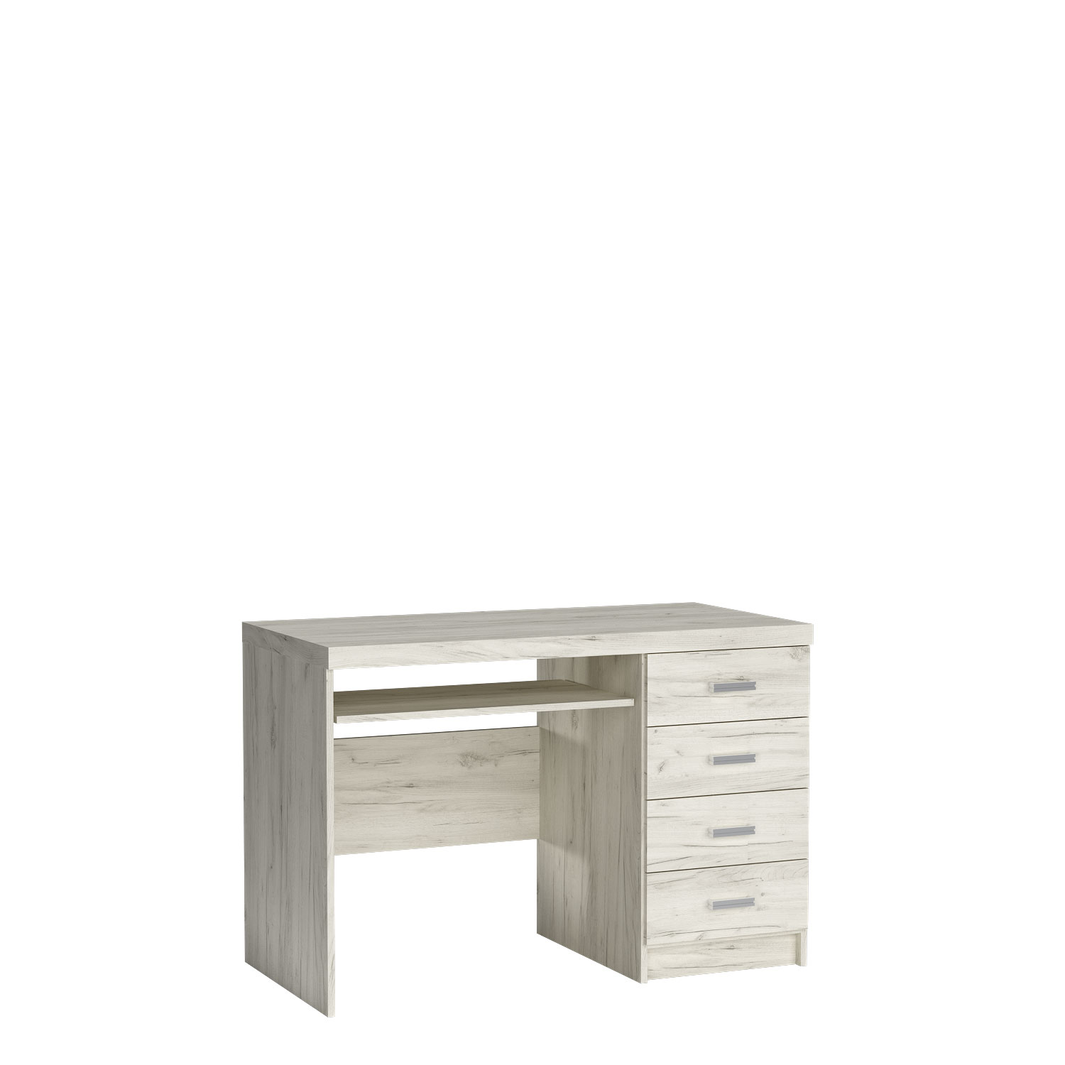 Mała SZAFKA RTV STOLIK TV 96 cm INDIANAPOLIS I-10 KRAFT BIAŁY