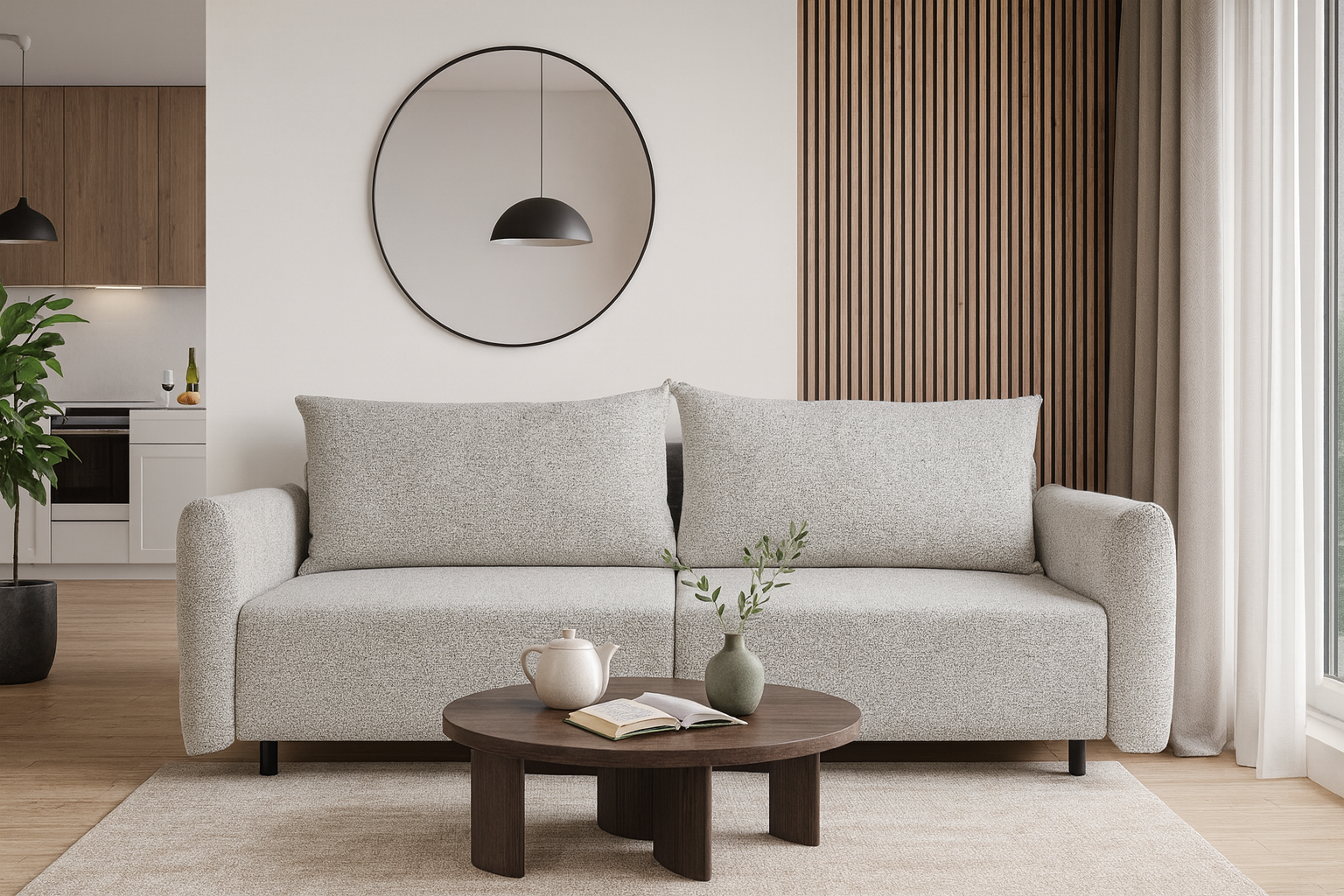 KANAPA SOFA rozkładana z pojemnikiem TED Puente 06