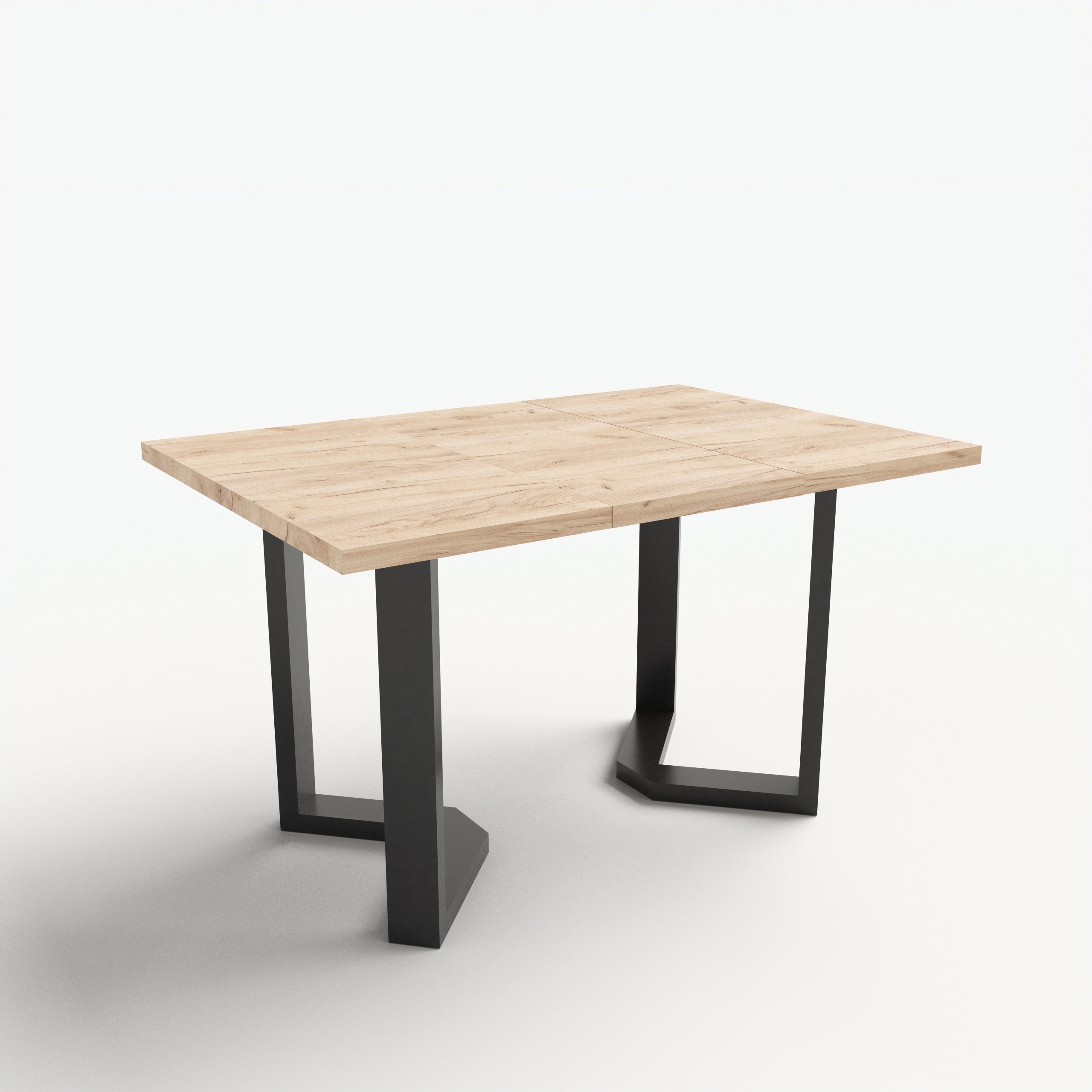 STÓŁ nowoczesny kwadrat LOFT rozkładany 90-130 cm