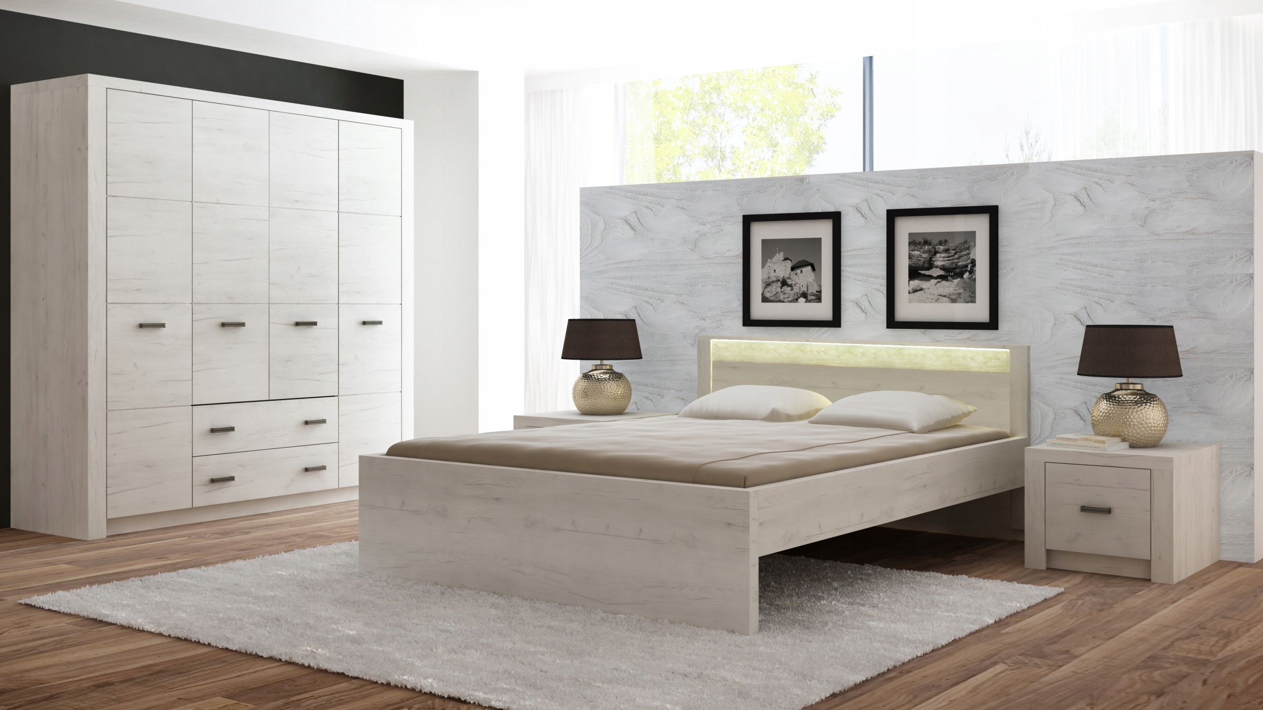 Lustro wiszące 3 kolory INDIANAPOLIS I-12